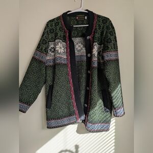 Norskwear 100% Wool Oversized, Boxy Sweater. Nordic